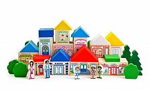 Конструктор тематический – Городок (Томик, 7678-1 ТОМИКsim)